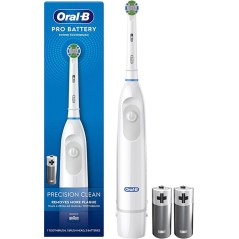 Oral-B Pro Battery Electric Toothbrush - Powerful, White, and Effortless Cleaning | Model 4210201434184